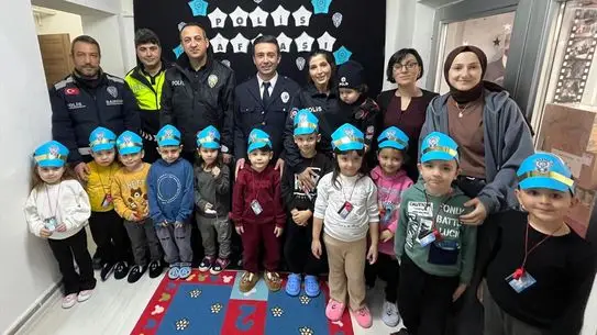 Asarcık’ta Minik Çocuklar Küçük Polis Olmayı Deneyimledi