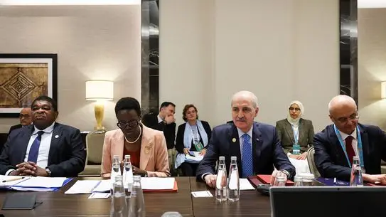 TBMM Başkanı Numan Kurtulmuş PAB 152. Genel Kurulda İstanbul’da Bir Araya Geldi