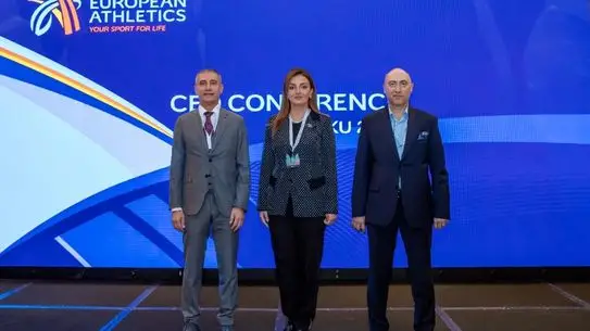 TAF Başkanı Ahmet Karadağ, Baku’da Avrupa Atletizm CEO Konferansı’nda Azerbaycan Yetkilileriyle Görüştü