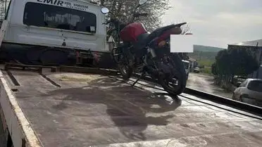 Edirne Uzunköprü'de Abartı Egzozlu Motosiklete 24 Bin TL Ceza Kesildi