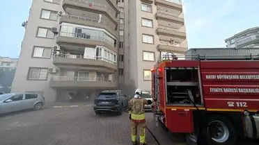 İskenderun'da Bodrum Katı Yangını Hızla Söndürüldü