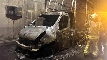 Kurtköy Tünelinde Çıkan Yangın Trafiği Felç Etti