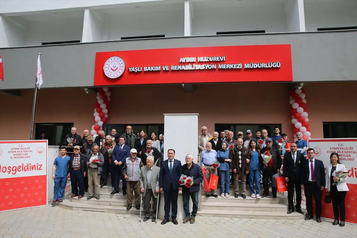 Aydın’da Yenilenen Huzurevi Kapılarını Açtı: İlk Yaşlılar Yeni Eviyle Tanıştı