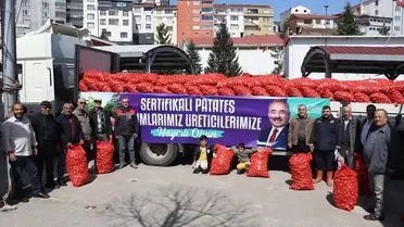 Ordu’da 45 Ton Tohumluk Patates Üreticilere Dağıtıldı