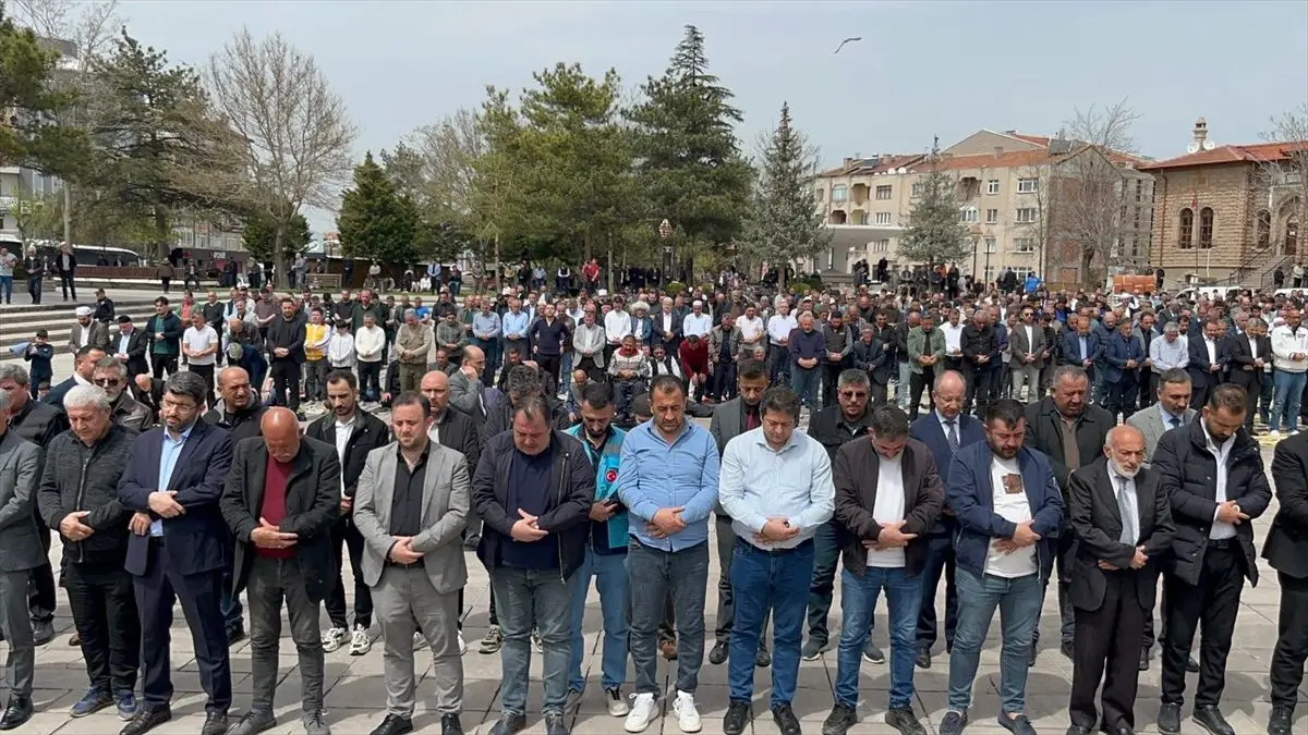Kahramanmaraş Saldırısının Ardından Konya, Aksaray ve Afyonkarahisar’da Gıyabi Cenaze Namazı