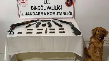 Bingöl'ün Karlıova İlçesinde Yasa Dışı Silah ve Mühimmat Ele Geçirildi