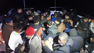 Bodrum Açıklarında 30 Düzensiz Göçmen Hayata Kavuşturuldu