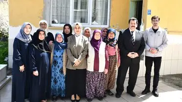 Gümüşhacıköy Kaymakamı Büşra Güneş, Köylerdeki Kur'an Kurslarını İnceledi