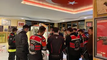 Kayseri’de Motosikletli Sürücüler, 15 Temmuz Şehidi Cennet Yiğit’in Anı Evi Ziyaretinde Buluştu