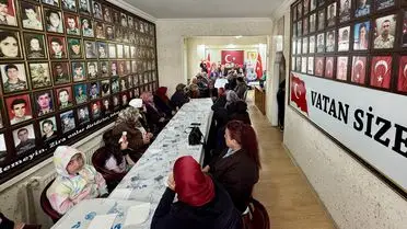 Kırşehir Şehit Aileleri Derneği Şehitler Haftası’na Özel Mevlit Töreni Düzenledi