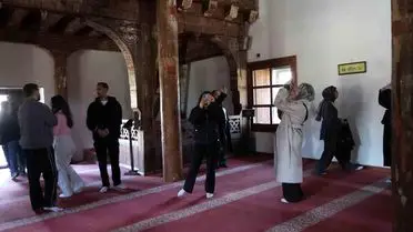 Kastamonu Üniversitesi Öğrencileri UNESCO Dünya Mirası Mahmut Bey Camii'ni Keşfe Çıktı