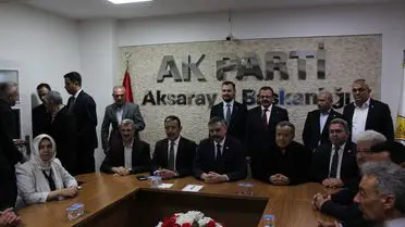 İçişleri Bakanı Mustafa Çiftçi, Aksaray’da Valilik ve Parti Teşkilatıyla Görüştü