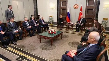 TBMM Başkanı Kurtulmuş, Rusya Federasyonu Konseyi Başkanı Matviyenko ile İstanbul'da Görüştü
