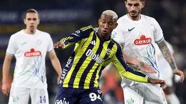 Fenerbahçe, 10 kişiyle Çaykur Rizespor'u 90+8'de Yenerek 2-2 Berabere Kaldı