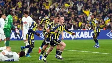 Fenerbahçe - Rizespor maç görüntüsü