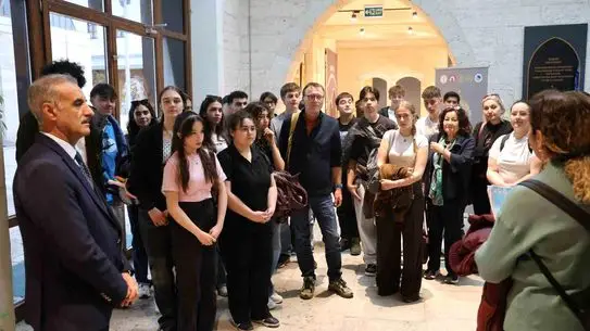 Alman Erasmus Öğrencileri Kırşehir'de Ahilik Mirasını Keşfetti