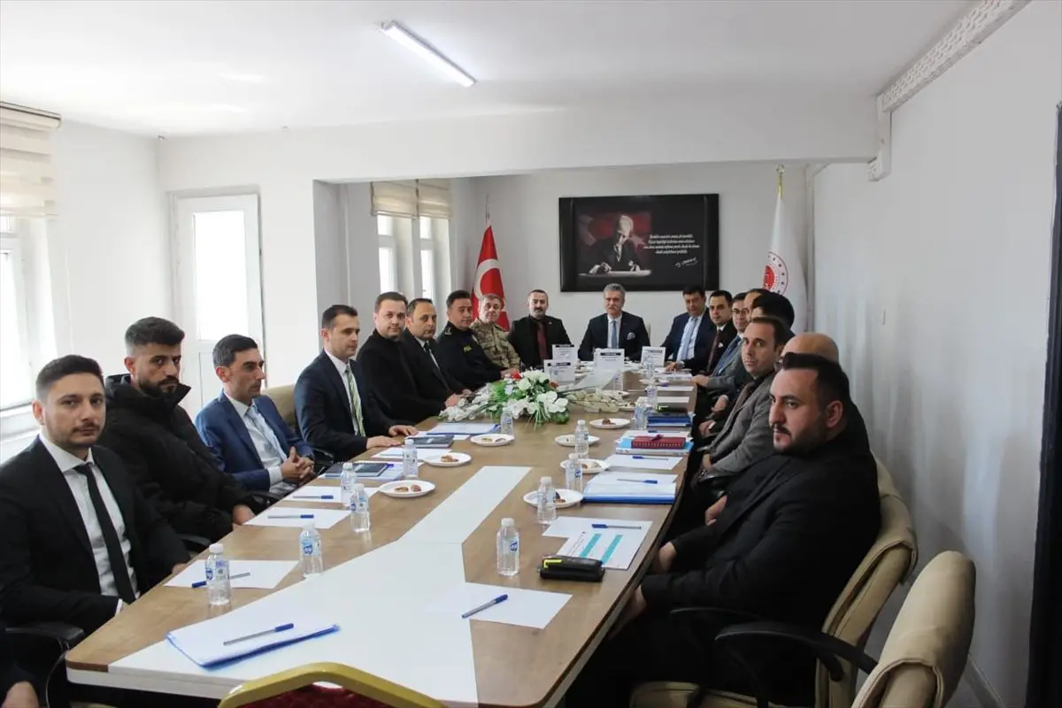 Ağrı’da Uyuşturucu ve Yasa Dışı Bahisle Mücadele Stratejileri Belirlendi