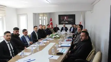 Toplantı sırasında çekilmiş fotoğraf