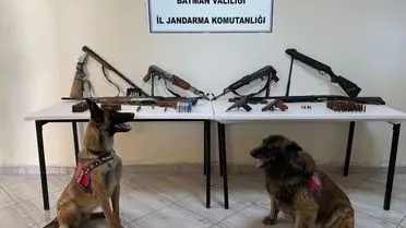Batman’da Yüzlerce Kaçak Silah Ele Geçirildi, İki Şüpheli Tutuklandı