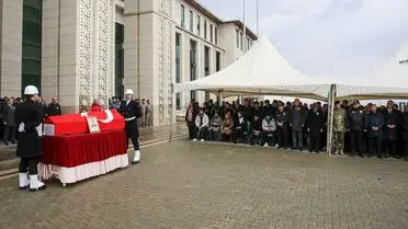 Erzurum’da Şehit Polis Memuru Sadık Çalar’a Anlamlı Veda Töreni