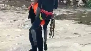 Bursa Kocasu Deresi'nde Traktör Kazası: 10 İşçi Vinçle Kurtarıldı