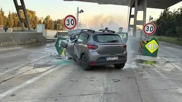 İzmir Menderes'te Otomobil Bariyere Çarptı, Sürücü Hayatını Kaybetti