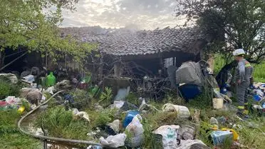 Alaşehir’de Çıkan Yangın 90 Yaşındaki Yaşlıyı Şehit Etti