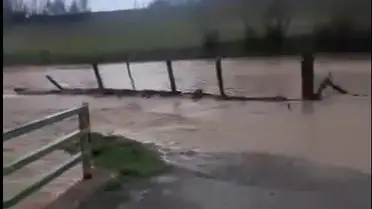 Sivas Yıldızeli'de Şiddetli Yağış Sonrası Yıldız Irmağı Taştı, Tarım Alanları Sular Altında