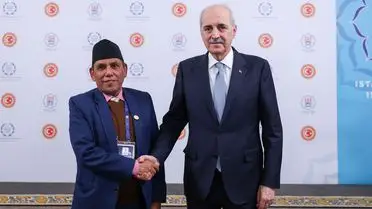 TBMM Başkanı Numan Kurtulmuş, Nepal ve Seyşeller Meclis Başkanlarıyla PAB Genel Kurulu'nda Buluştu