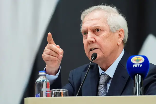 Aziz Yıldırım konuşma anı 1