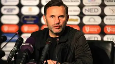 Maç sırasında Galatasaray oyuncuları