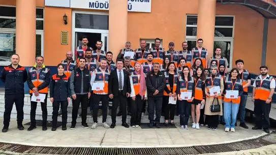 Aydın’da AFAD Gönüllülerine Sertifika Töreni Gerçekleşti