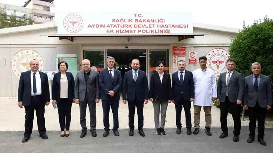 Aydın’da Sağlık Hizmetleri Denetimi: İl Sağlık Müdürü Dr. Şenkul Atatürk Devlet Hastanesi’ni Ziyaret Etti
