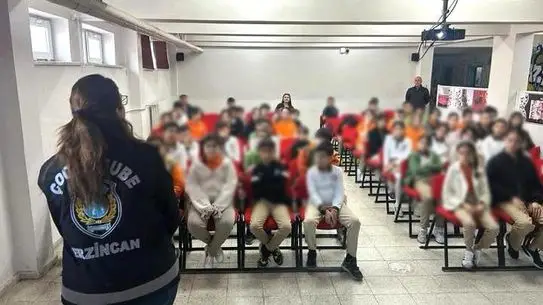 Erzincan’da Çocuklara Yönelik Kişisel ve Trafik Güvenliği Atölyesi