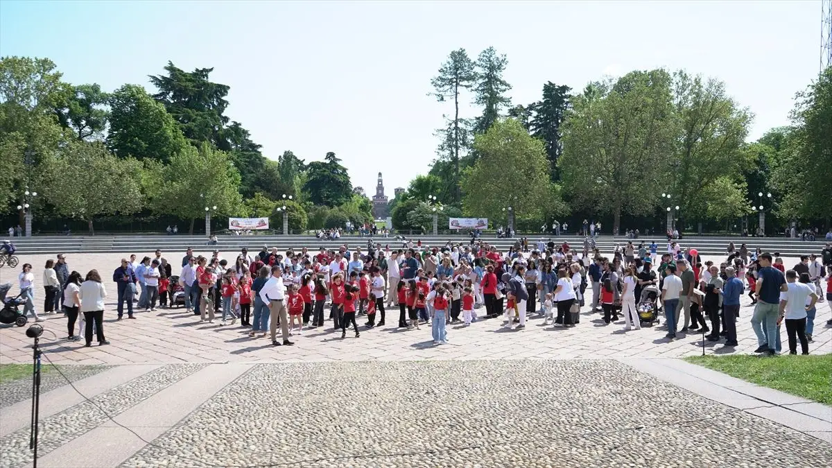 Milano’da 23 Nisan Coşkusu: Türkiye’nin Çocuk Bayramı Yurt Dışında Kutlandı