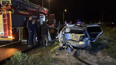 Nevşehir-Ürgüp Yolunda Araç Devrildi: 3 Kişi Hastaneye Kaldırıldı