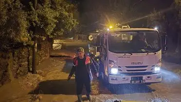 Düziçi'de Şiddetli Sağanak Sel, Yolları ve Tarım Alanlarını Sular Altına Çekti