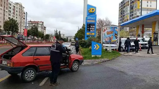 Kayseri'de Çalınan Araç Takip Sonrası Yakalandı