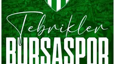 Erdoğan, Bursaspor'un 1. Lig Yükselişini Tebrik Etti