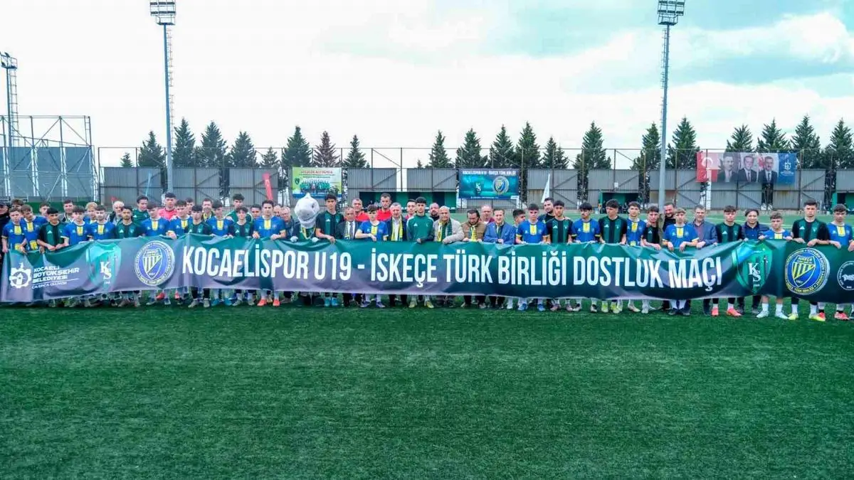 Kocaelispor U19 ve İskeçe Türk Birliği'nden Ramazan’da Dostluk Maçı