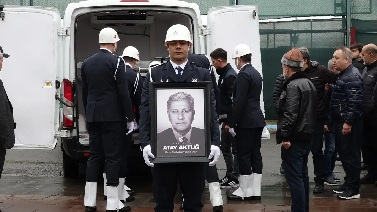 Trabzonspor’un Eski Başkanı Atay Aktuğ’un Anma Töreni Gerçekleştirildi