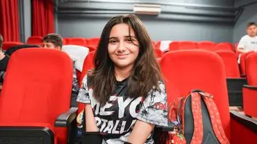 Beşiktaş maçından bir an