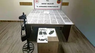 Hatay’da Binlerce Sikke ve Tarihi Eser Ele Geçirildi: Jandarma Operasyonu