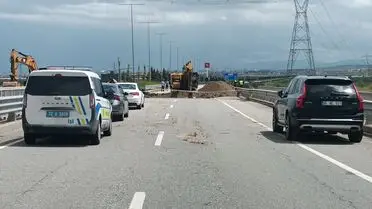 Güney Çevre Yolu çökmesi