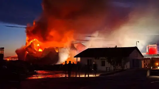Edirne İpsala’da Kereste Fabrikasında Patlama ve Yangın: İtfaiye Eylemde