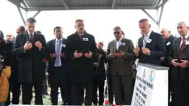 Ağrı’da Şehit Yiğit’in Mezarı Başında Duygu Dolu Anma Töreni