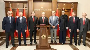 Binali Yıldırım, Samsun’da TDT Aksakallar Konseyi Çerçevesinde Bir Dizi Ziyarete İmza Attı