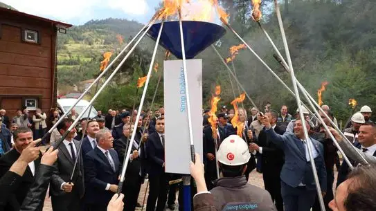 Sinop Dikmen'de Doğalgaz Şebekesi Açıldı: Bölge Halkı Mutlu