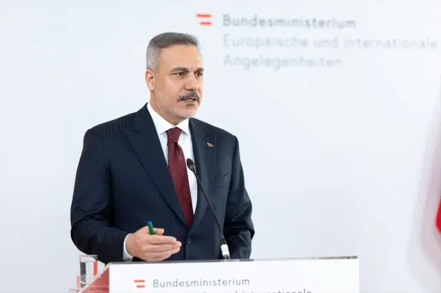 Avusturya’da basın toplantısı