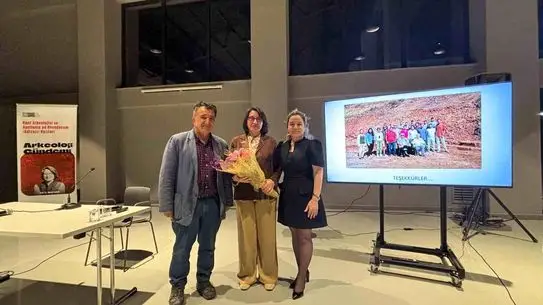 Gölyazı Kazıları Pancar Deposu'nda Canlı Anlatıldı